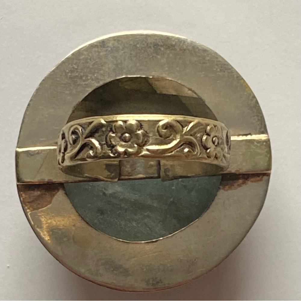 Statement Labradorite Cocktail Ring - image 3